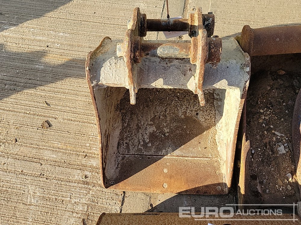 Godet 36", 24", 18", 12", 10" Digging Bucket 30-40mm Pin to suit Mini Excavator: photos 14