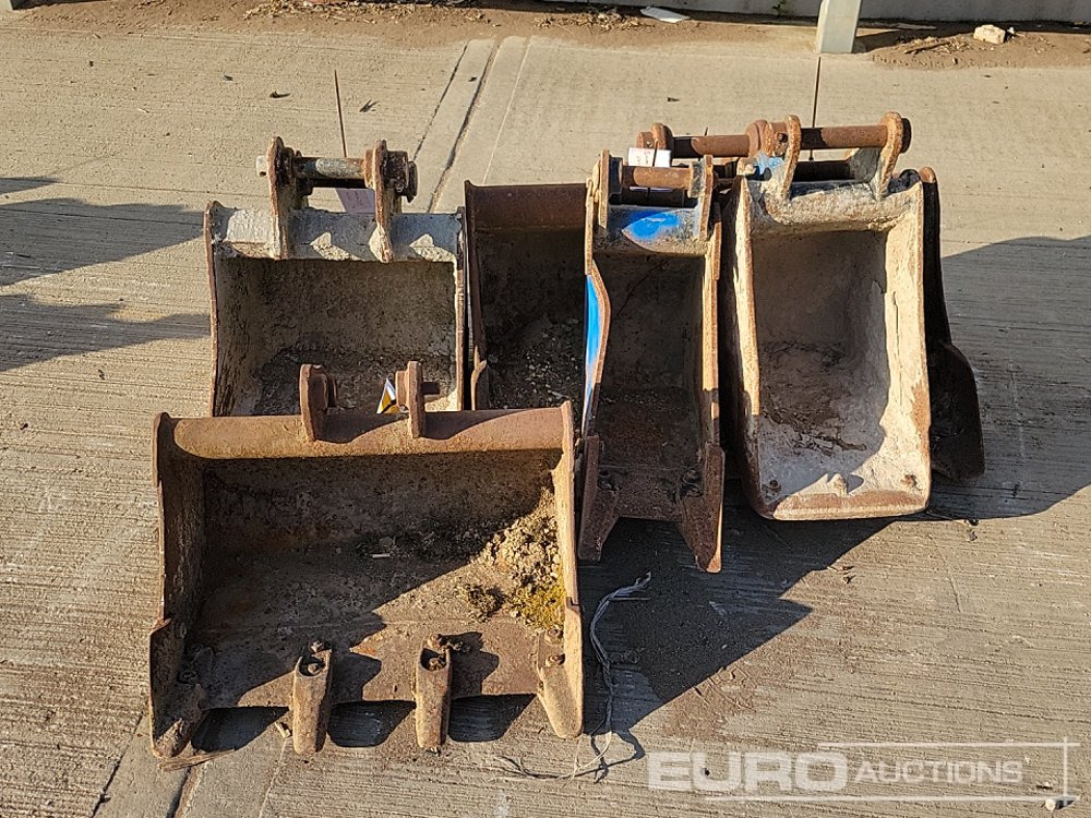 Godet 36", 24", 18", 12", 10" Digging Bucket 30-40mm Pin to suit Mini Excavator: photos 8