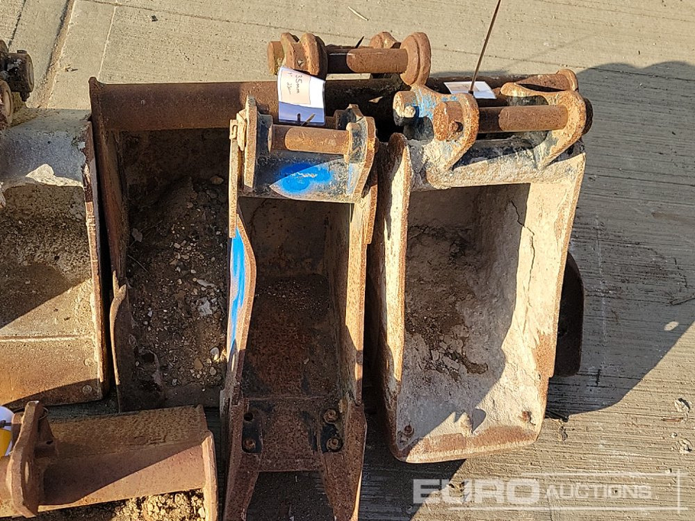 Godet 36", 24", 18", 12", 10" Digging Bucket 30-40mm Pin to suit Mini Excavator: photos 19