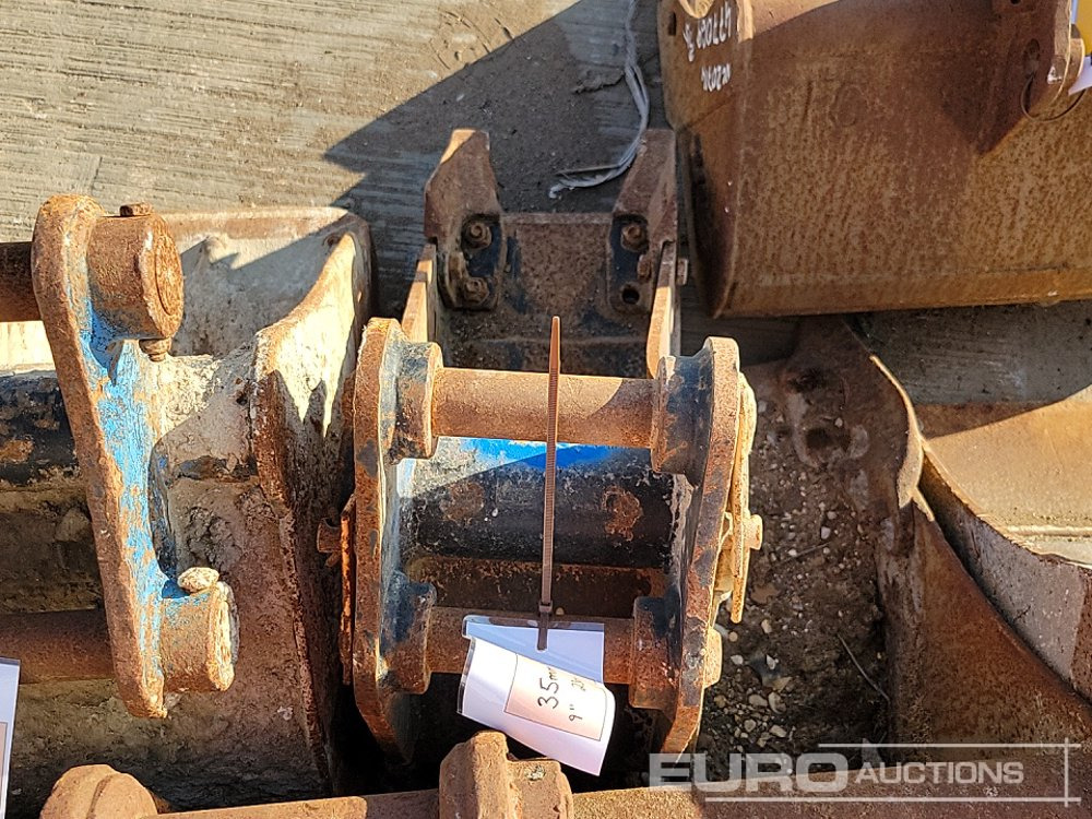 Godet 36", 24", 18", 12", 10" Digging Bucket 30-40mm Pin to suit Mini Excavator: photos 25