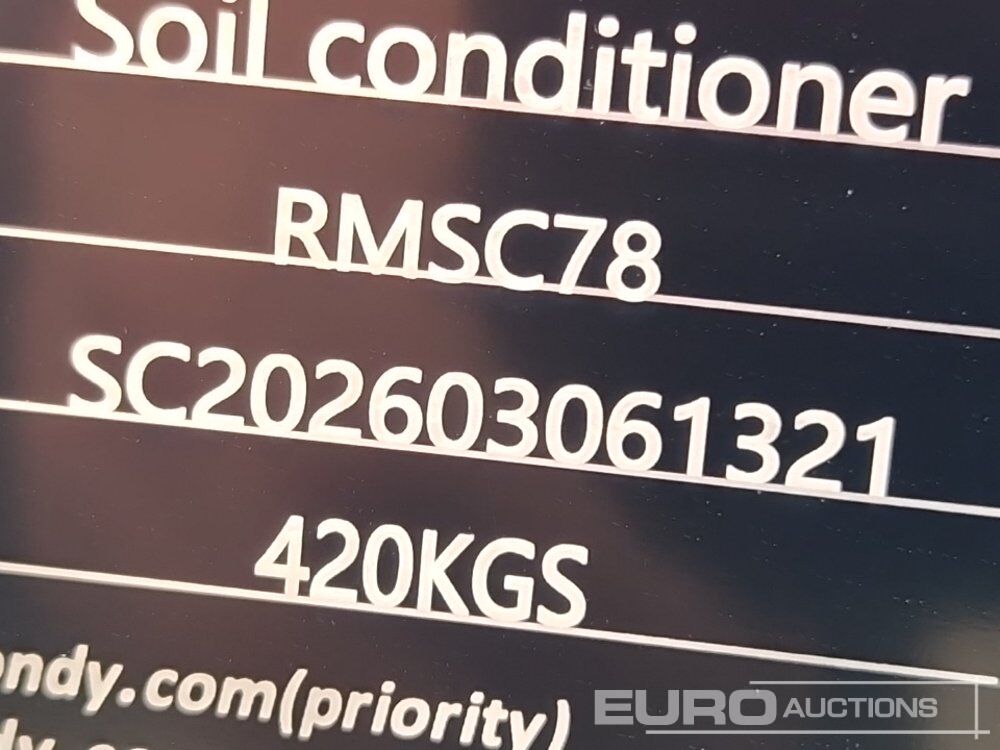 Accessoire pour Pelle Unused 2026 Raytree RMSC78: photos 20