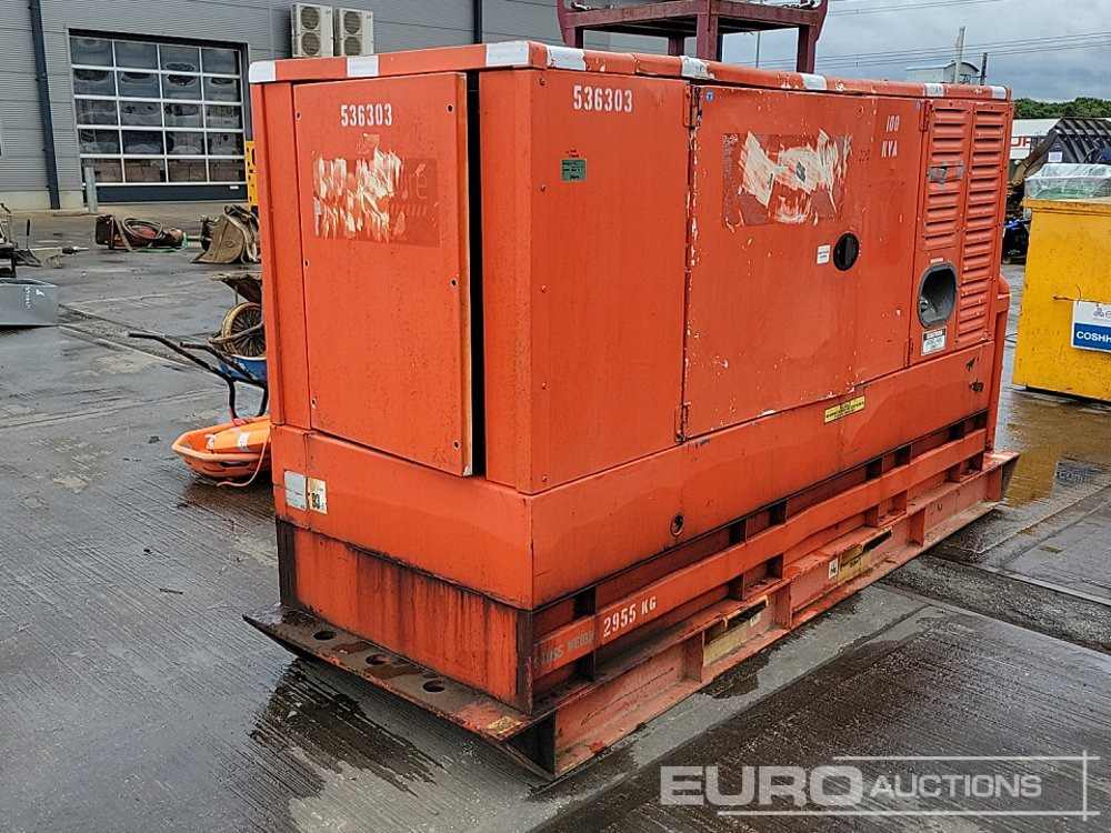 Atlas Copco 100kVA Generator, 4 Cylnder Engine - Groupe électrogène: photos 5 Atlas Copco 100kVA Generator, 4 Cylnder Engine - Groupe électrogène: photos 5
