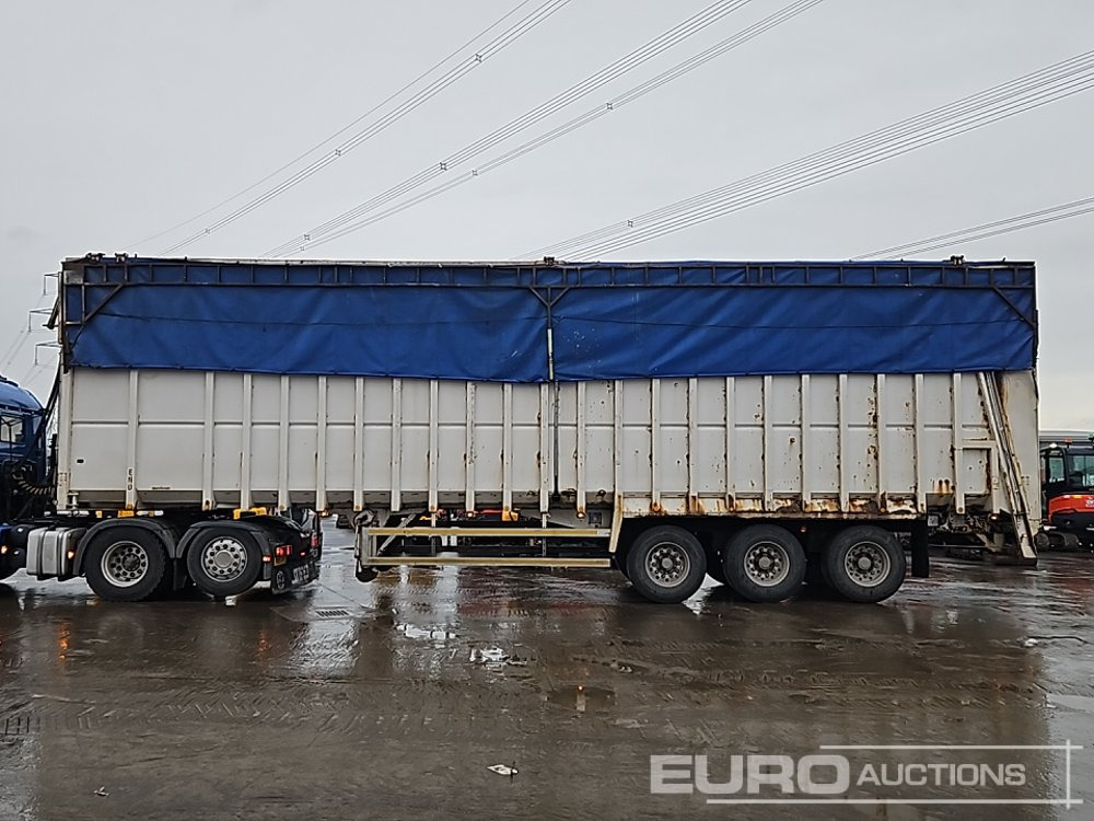BMI TRAILERS Tri Axle Ejector Trailer, Easy Sheet - Semi-remorque plateau: photos 2 BMI TRAILERS Tri Axle Ejector Trailer, Easy Sheet - Semi-remorque plateau: photos 2