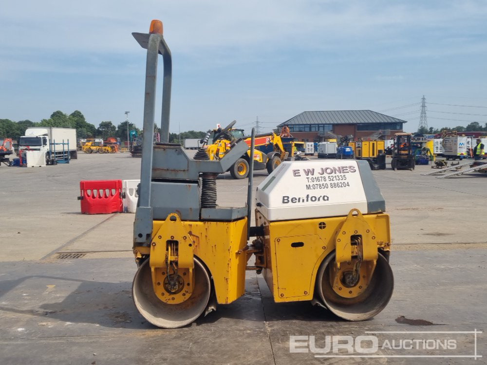 Compacteur Benford Double Drum Vibrating Roller, Roll Bar: photos 6