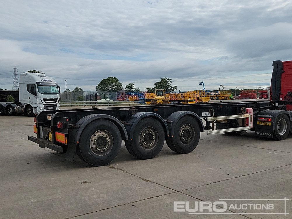 Dennison Trailers SKELETAL ISO TANK - Semi-remorque plateau: photos 5 Dennison Trailers SKELETAL ISO TANK - Semi-remorque plateau: photos 5