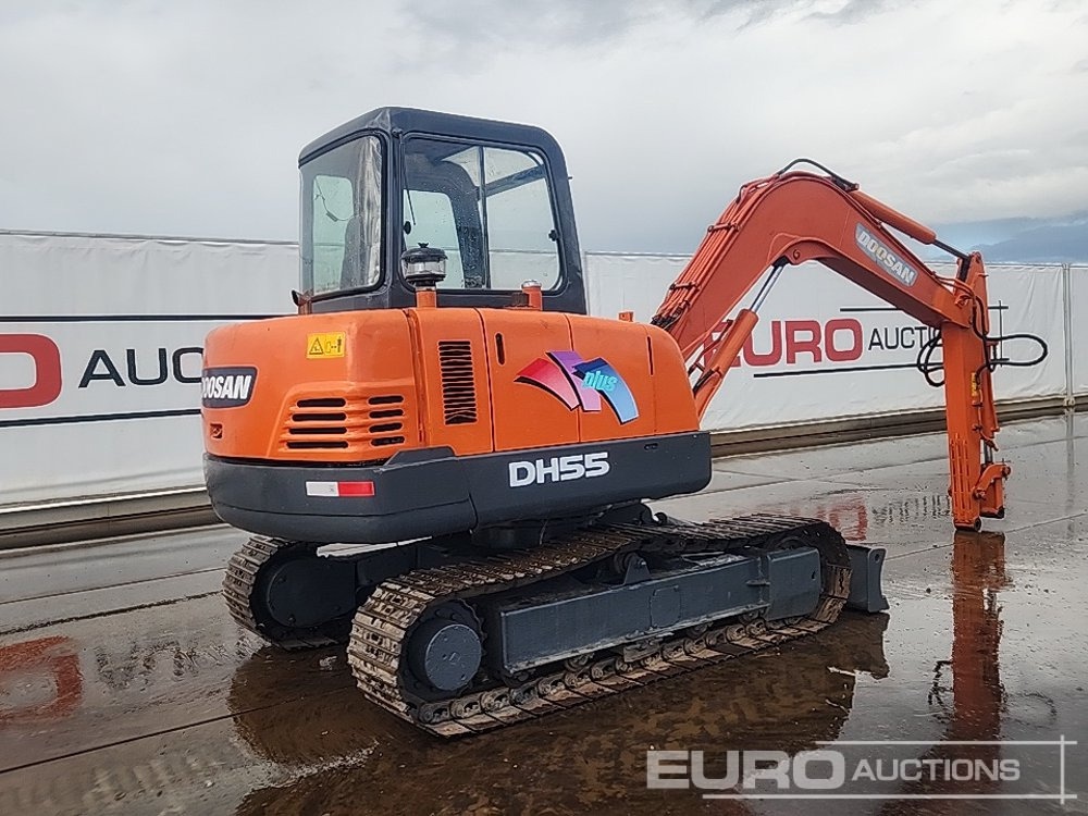 Doosan DH55-V - Mini pelle: photos 5 Doosan DH55-V - Mini pelle: photos 5