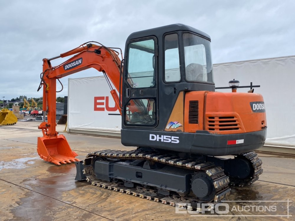 Doosan DH55-V - Mini pelle: photos 3 Doosan DH55-V - Mini pelle: photos 3