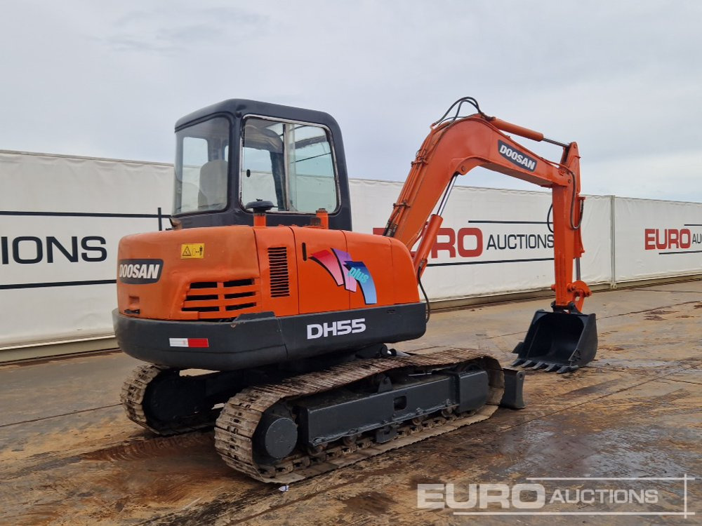 Doosan DH55-V - Mini pelle: photos 5 Doosan DH55-V - Mini pelle: photos 5