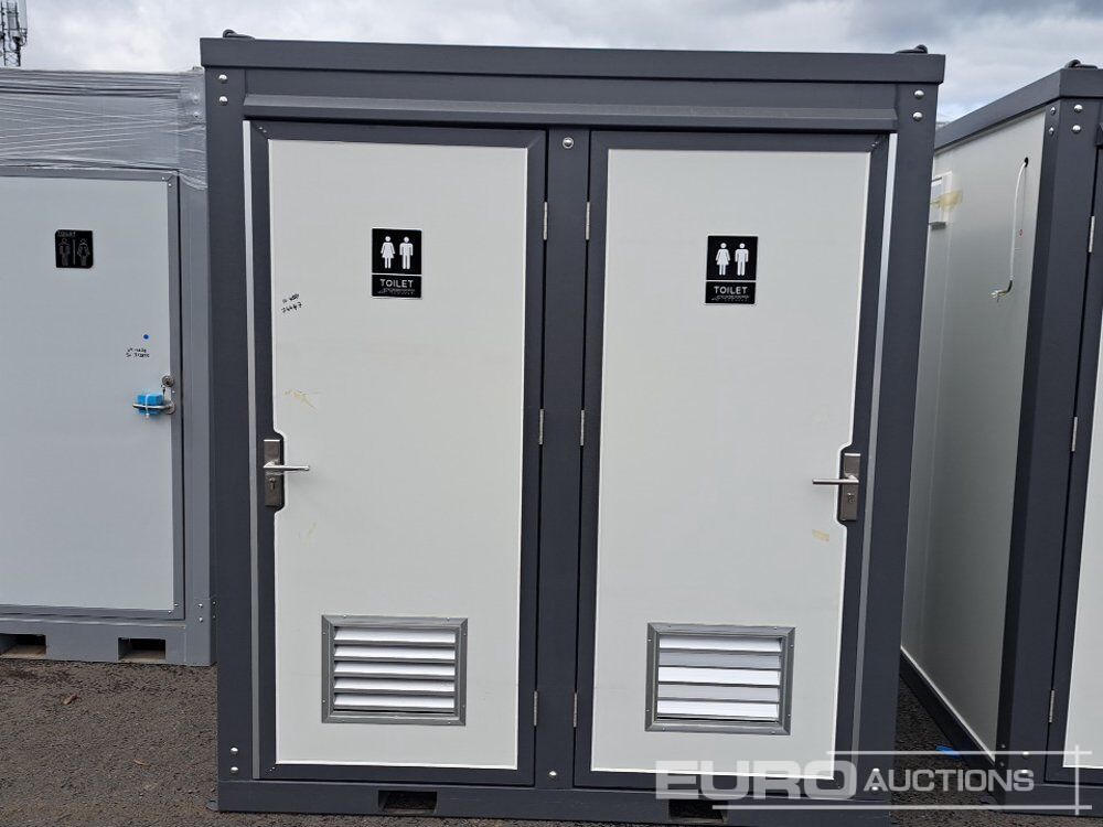 Double Toilet Unit (Cannot Be Reconsigned) - Conteneur maritime: photos 2 Double Toilet Unit (Cannot Be Reconsigned) - Conteneur maritime: photos 2