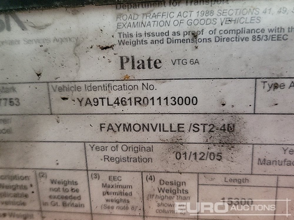 Semi-remorque surbaissé Faymonville ST2-4U: photos 47