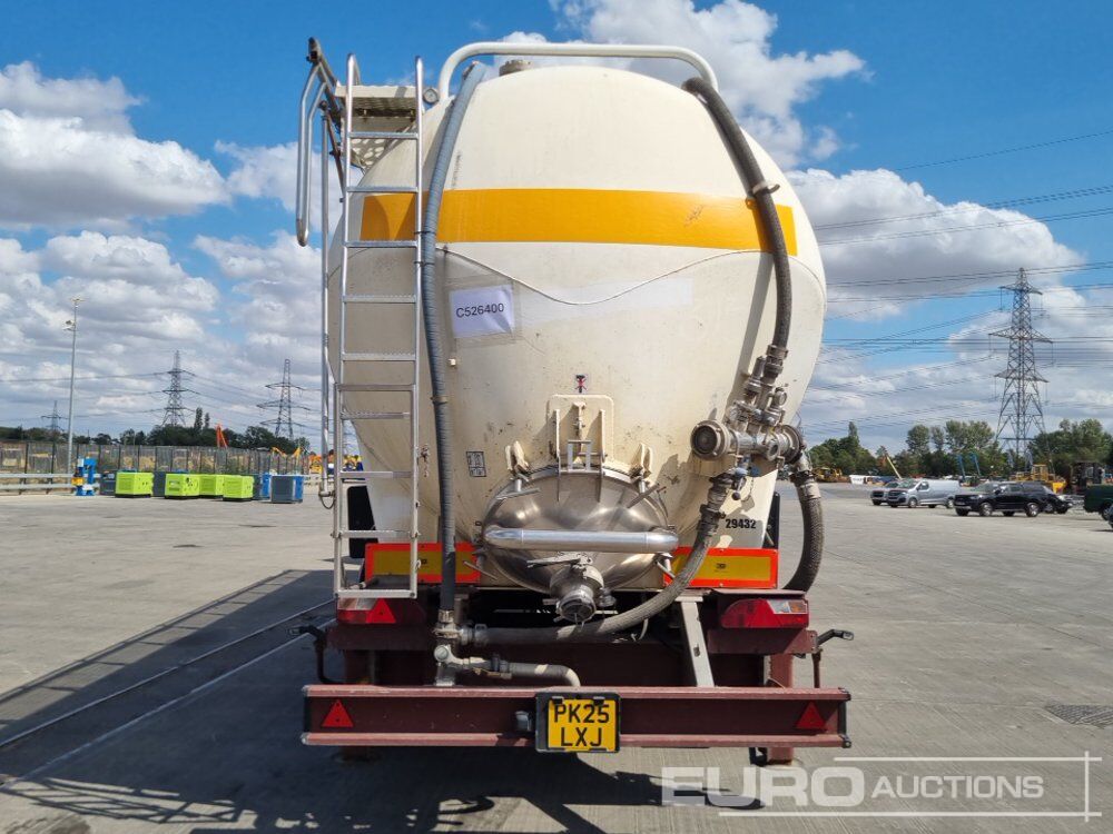 Feldbinder KIP63.3 - Semi-remorque citerne: photos 4 Feldbinder KIP63.3 - Semi-remorque citerne: photos 4