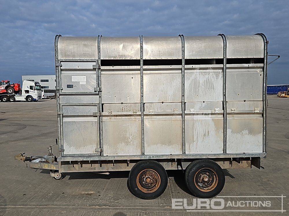 Gamic Trailers Twin Axle Animal Trailer, Ramp - Remorque porte engin: photos 2 Gamic Trailers Twin Axle Animal Trailer, Ramp - Remorque porte engin: photos 2