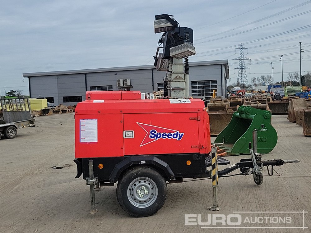 Mat d'éclairage Generac Single Axle LED Lighting Tower, Linz Engine: photos 6