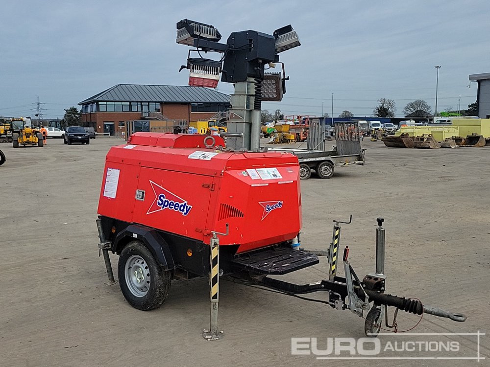 Mat d'éclairage Generac Single Axle LED Lighting Tower, Linz Engine: photos 7