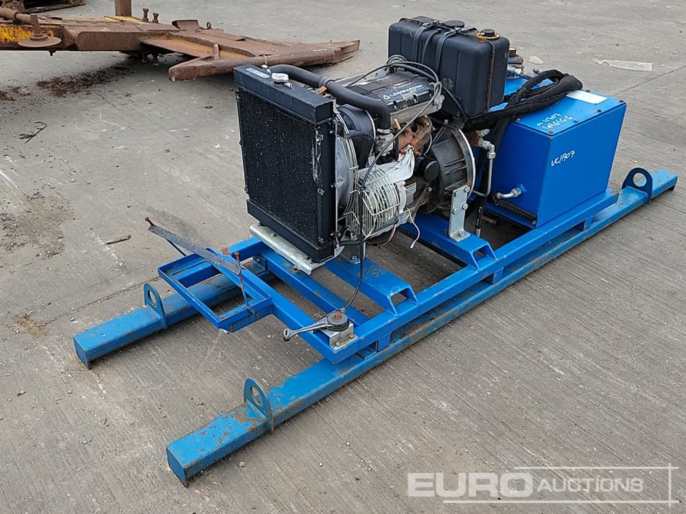 Hydraulic Power Pack, Lombardini Engine - Travaux routiers: photos 1 Hydraulic Power Pack, Lombardini Engine - Travaux routiers: photos 1