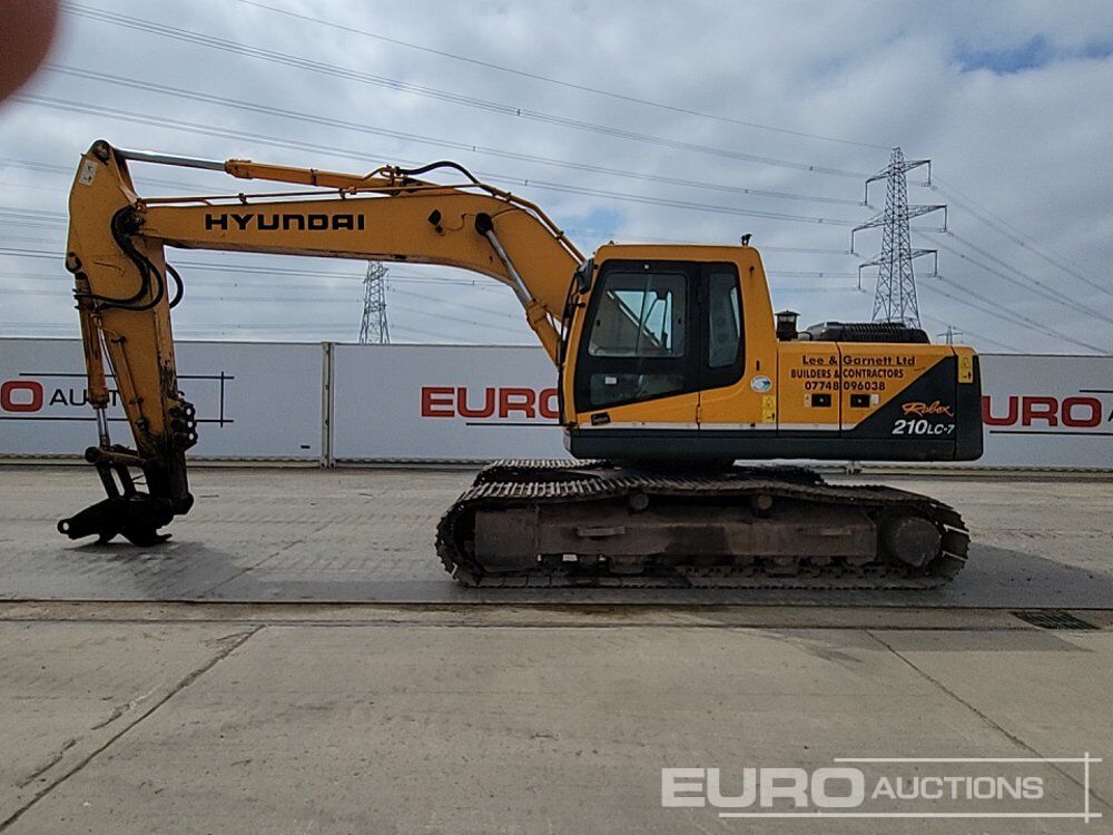 Hyundai R210LC-7 - Pelle sur chenille: photos 2 Hyundai R210LC-7 - Pelle sur chenille: photos 2