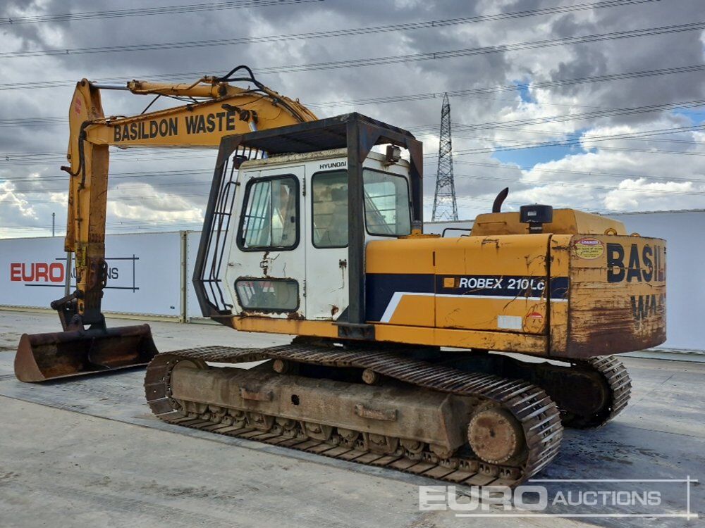 Hyundai R210LC - Pelle sur chenille: photos 3 Hyundai R210LC - Pelle sur chenille: photos 3