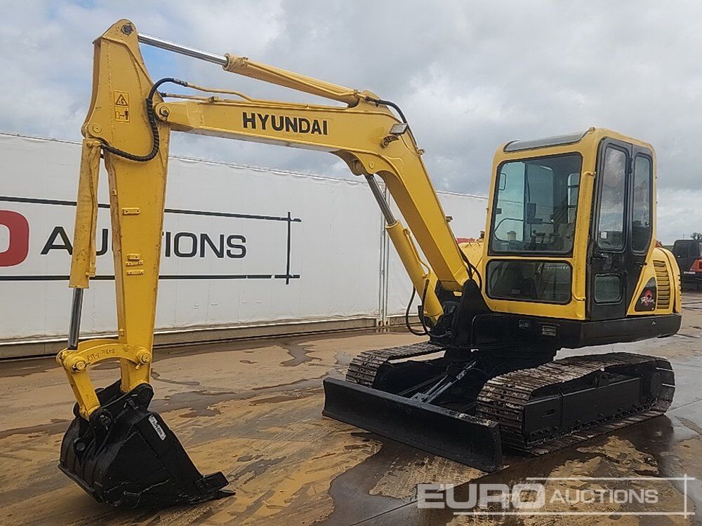 Hyundai R55-7 - Mini pelle: photos 1 Hyundai R55-7 - Mini pelle: photos 1