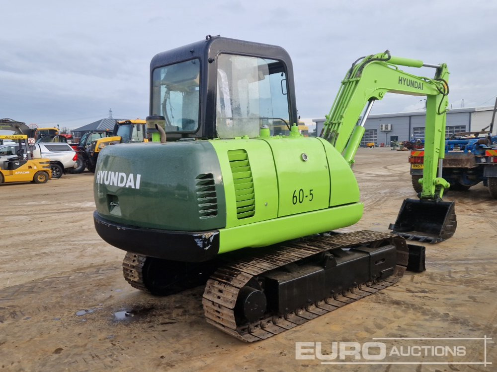 Hyundai R60-5 - Mini pelle: photos 5 Hyundai R60-5 - Mini pelle: photos 5