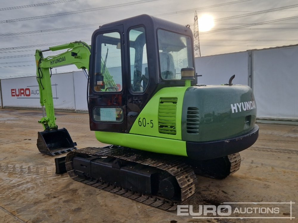 Hyundai R60-5 - Mini pelle: photos 3 Hyundai R60-5 - Mini pelle: photos 3