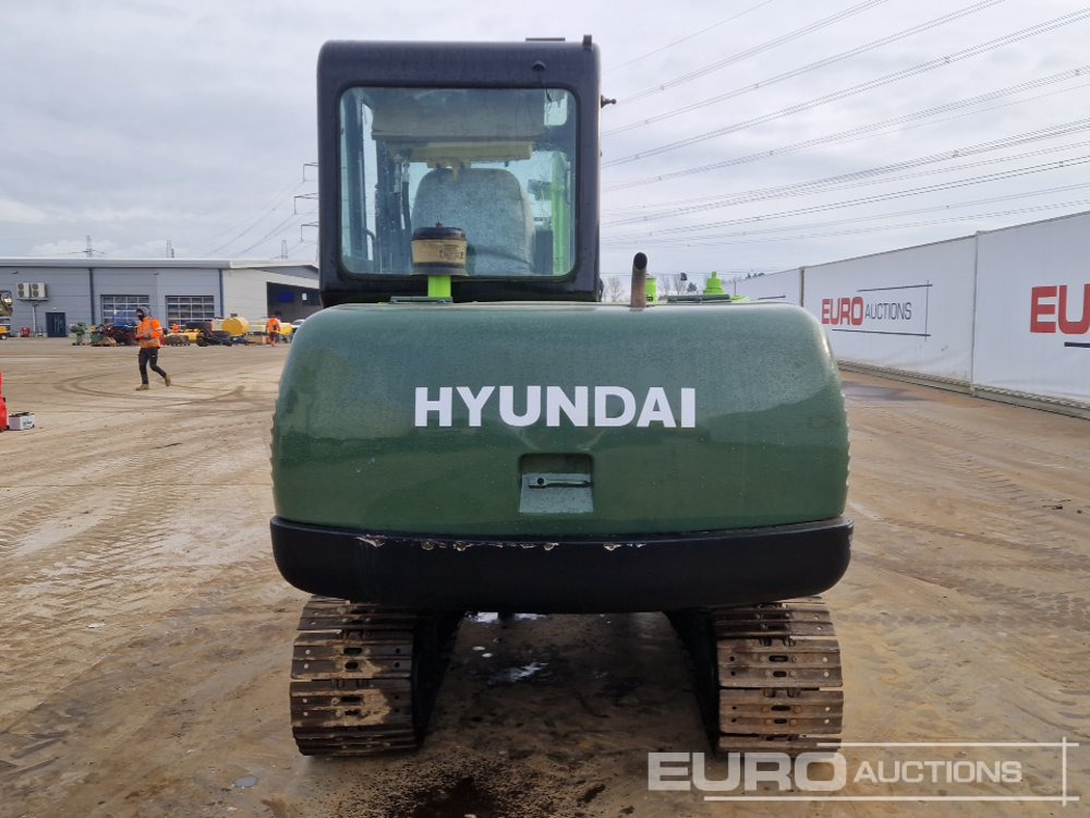 Hyundai R60-5 - Mini pelle: photos 4 Hyundai R60-5 - Mini pelle: photos 4