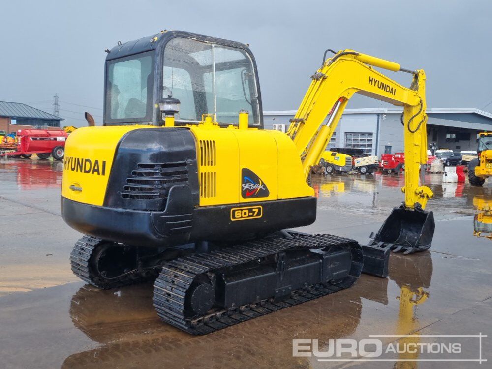Hyundai R60-7 - Mini pelle: photos 5 Hyundai R60-7 - Mini pelle: photos 5