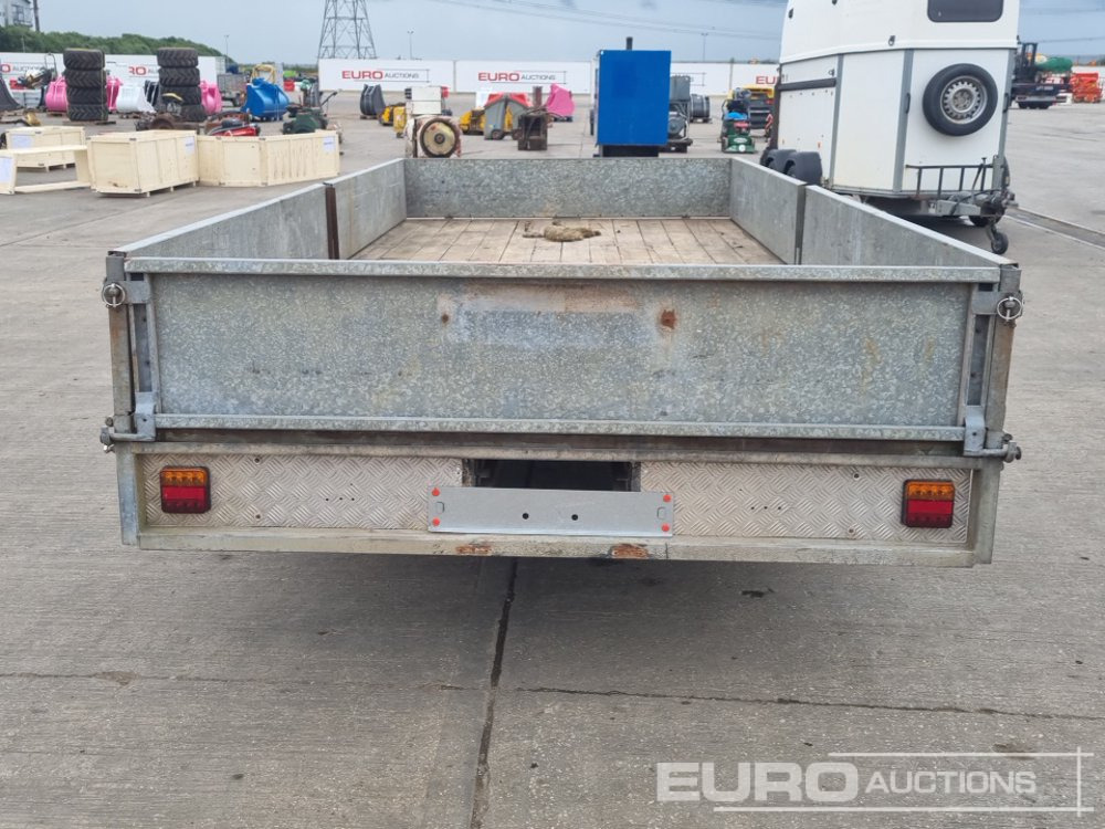 Ifor Williams LL146G 3.5 Ton Twin Axle Drop Side Plant Trailer - Remorque porte engin: photos 4 Ifor Williams LL146G 3.5 Ton Twin Axle Drop Side Plant Trailer - Remorque porte engin: photos 4