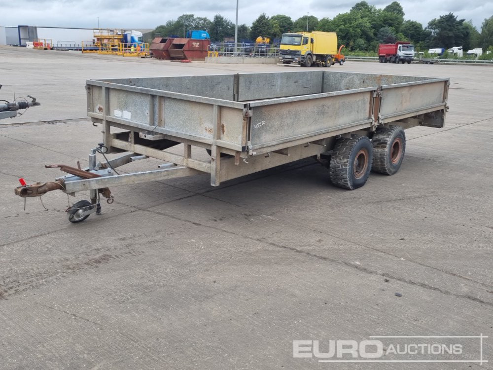 Ifor Williams LL146G 3.5 Ton Twin Axle Drop Side Plant Trailer - Remorque porte engin: photos 1 Ifor Williams LL146G 3.5 Ton Twin Axle Drop Side Plant Trailer - Remorque porte engin: photos 1