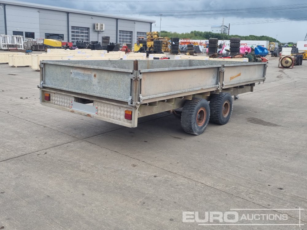 Ifor Williams LL146G 3.5 Ton Twin Axle Drop Side Plant Trailer - Remorque porte engin: photos 5 Ifor Williams LL146G 3.5 Ton Twin Axle Drop Side Plant Trailer - Remorque porte engin: photos 5