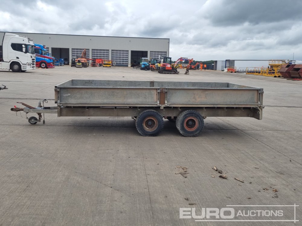 Ifor Williams LL146G 3.5 Ton Twin Axle Drop Side Plant Trailer - Remorque porte engin: photos 2 Ifor Williams LL146G 3.5 Ton Twin Axle Drop Side Plant Trailer - Remorque porte engin: photos 2