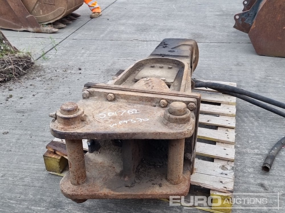 Indeco Hydraulic Breaker 65mm Pin to suit 13 Ton Excavator - Marteau hydraulique: photos 4 Indeco Hydraulic Breaker 65mm Pin to suit 13 Ton Excavator - Marteau hydraulique: photos 4