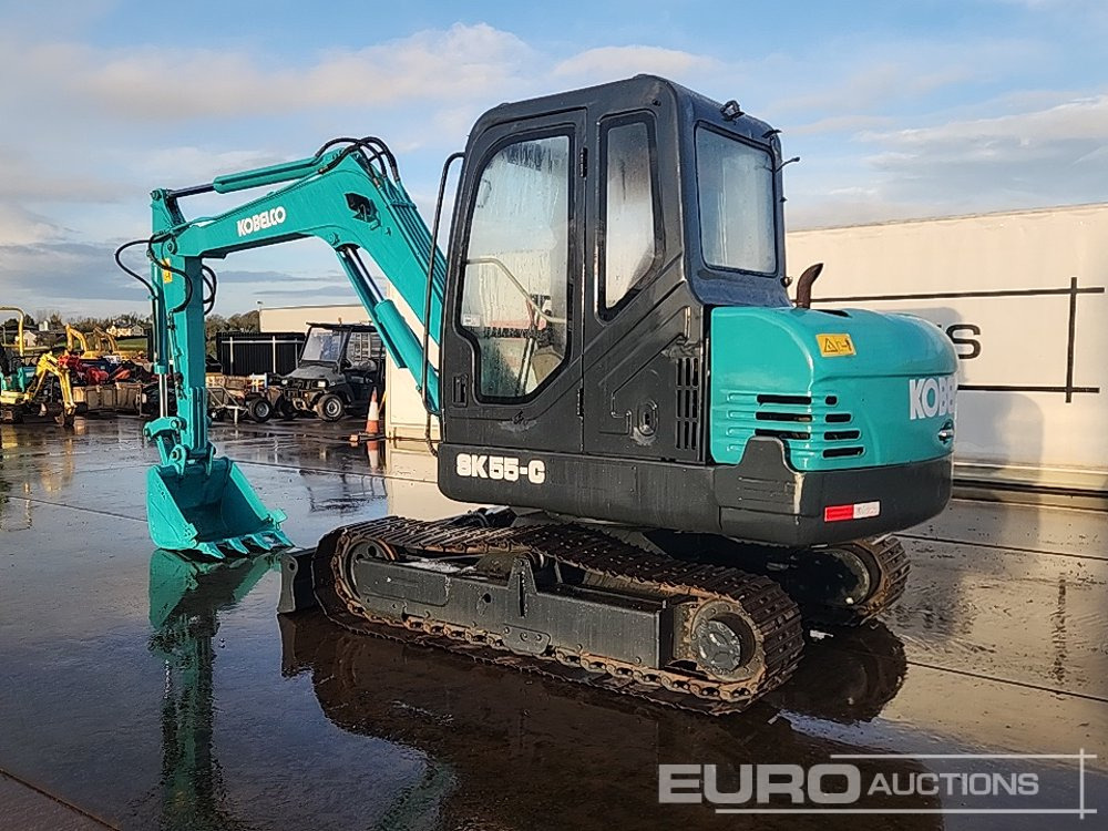 Kobelco SK55-C - Mini pelle: photos 3 Kobelco SK55-C - Mini pelle: photos 3