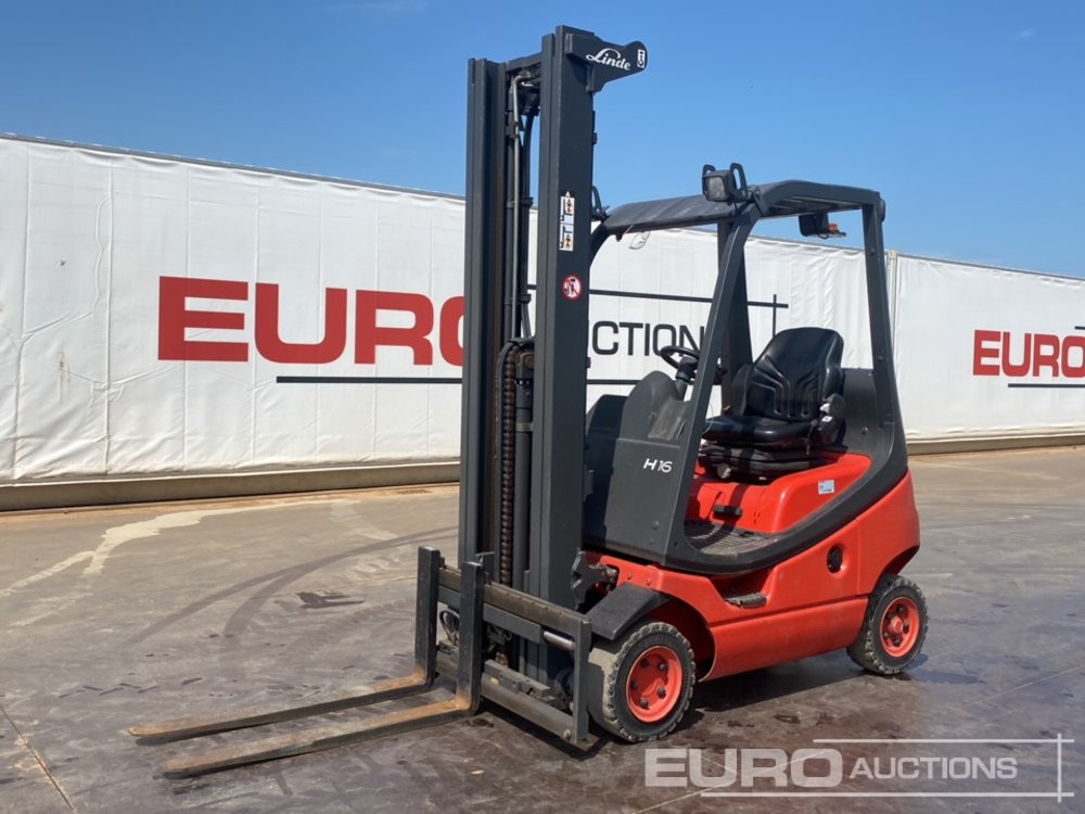 Linde H16D-03 - Chariot élévateur: photos 1 Linde H16D-03 - Chariot élévateur: photos 1