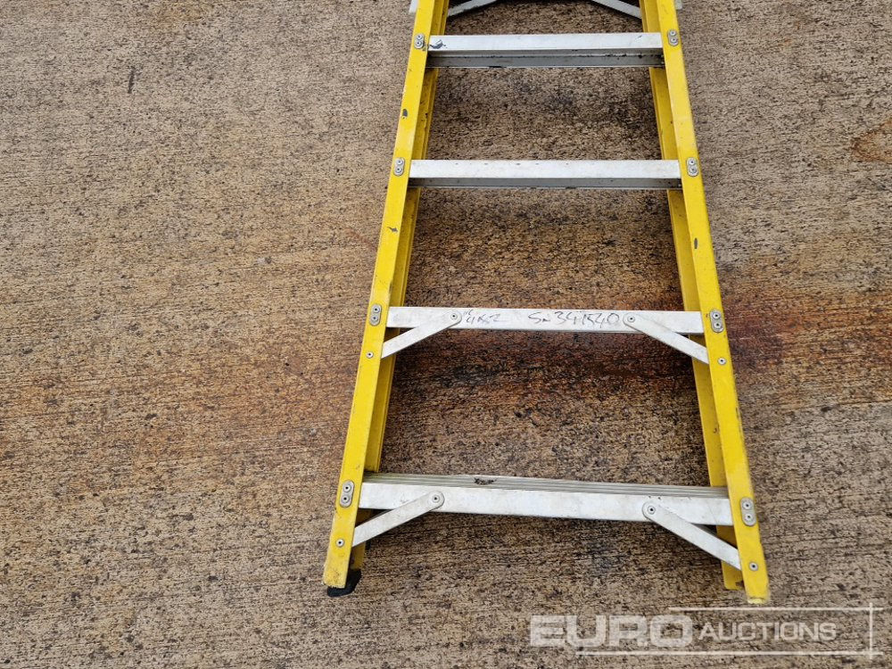 Matériel de chantier Lyte 8 Tread Fibreglass Step Ladder: photos 11