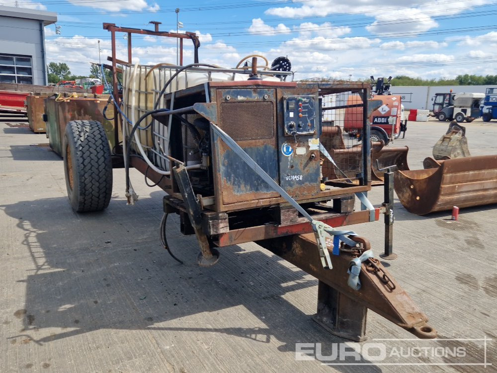 Machine agricole Single Axle Draw Bar Pressuse Washer: photos 7