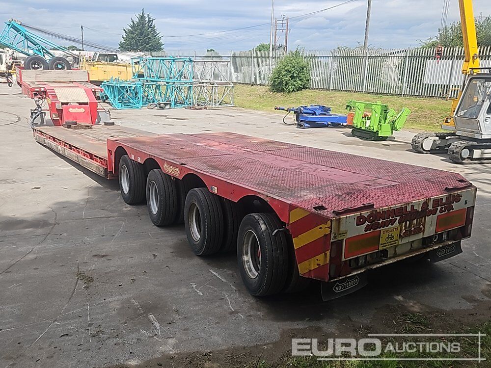 Nooteboom 4 Axle Extendable Drop Neck Low Loader Trailer, Outriggers, Rear Steer - Semi-remorque surbaissé: photos 3 Nooteboom 4 Axle Extendable Drop Neck Low Loader Trailer, Outriggers, Rear Steer - Semi-remorque surbaissé: photos 3