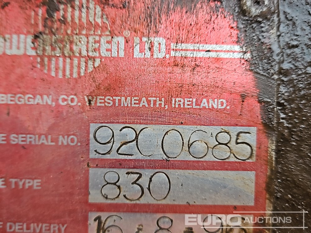 Crible Powerscreen 830: photos 32