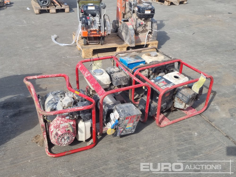 Pramac 2.4kVA Generator (3 of), Stephill Generator, Honda Engine - Groupe électrogène: photos 1 Pramac 2.4kVA Generator (3 of), Stephill Generator, Honda Engine - Groupe électrogène: photos 1