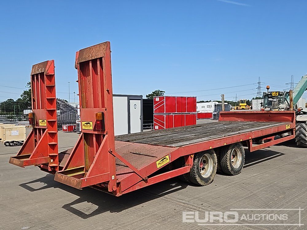 Predator Twin Axle Drawbar Low Loader Trailer, Ramps - Remorque agricole: photos 5 Predator Twin Axle Drawbar Low Loader Trailer, Ramps - Remorque agricole: photos 5