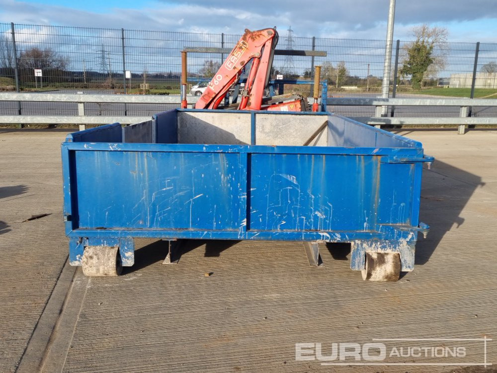RORO Skip Body, Fassi F60 Hydraulic Loading Crane - Benne ampliroll: photos 4 RORO Skip Body, Fassi F60 Hydraulic Loading Crane - Benne ampliroll: photos 4