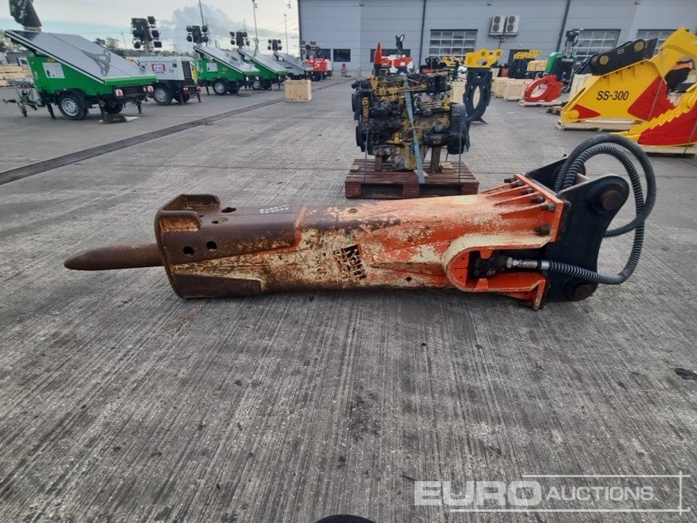 Rammer Hydraulic Breaker 80mm Pin to suit 20 Ton Excavator - Marteau hydraulique: photos 2 Rammer Hydraulic Breaker 80mm Pin to suit 20 Ton Excavator - Marteau hydraulique: photos 2