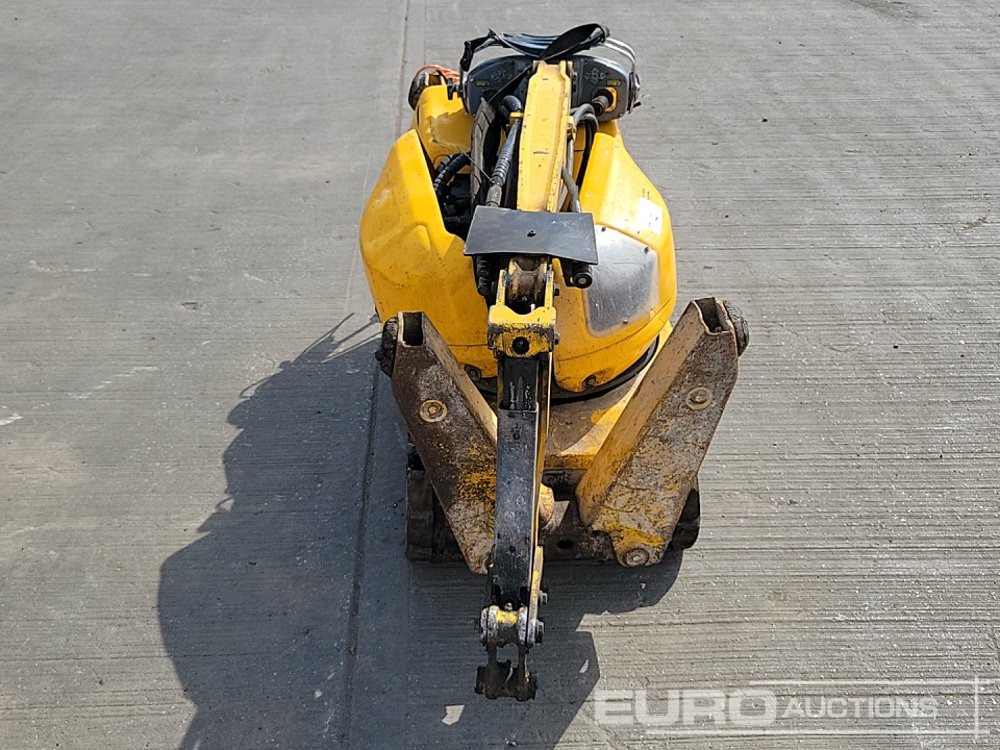 Mini pelle Remote Controlled Excavator, Rubber Tracks, Piped, Stabilisers: photos 8