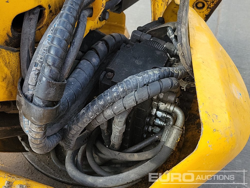 Mini pelle Remote Controlled Excavator, Rubber Tracks, Piped, Stabilisers: photos 21