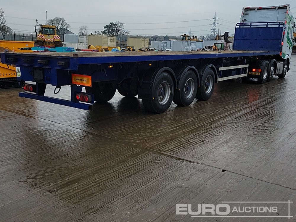 SDC Trailers Tri Axle Extendable Flatbed Trailer, Twist Locks - Semi-remorque plateau: photos 5 SDC Trailers Tri Axle Extendable Flatbed Trailer, Twist Locks - Semi-remorque plateau: photos 5