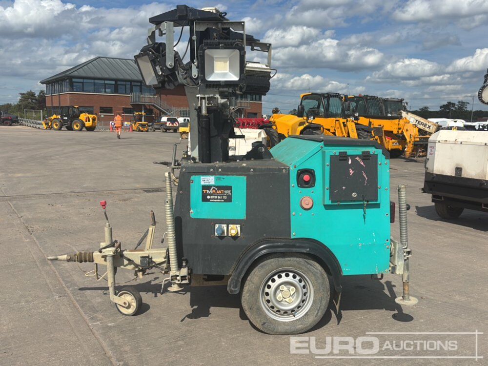 SMC Single Axle LED Lighting Tower, Perkins Engine - Mat d'éclairage: photos 2 SMC Single Axle LED Lighting Tower, Perkins Engine - Mat d'éclairage: photos 2