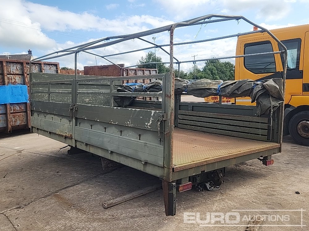 Schmitz 16' Dropside Body, Roll Over Cover - Carrosserie plateau: photos 3 Schmitz 16' Dropside Body, Roll Over Cover - Carrosserie plateau: photos 3