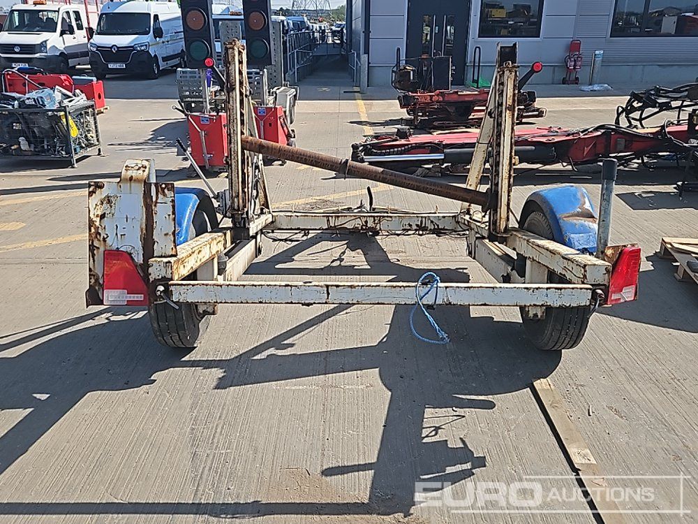 Seb International Single Axle Cable Reel Trailer - Remorque porte engin: photos 4 Seb International Single Axle Cable Reel Trailer - Remorque porte engin: photos 4