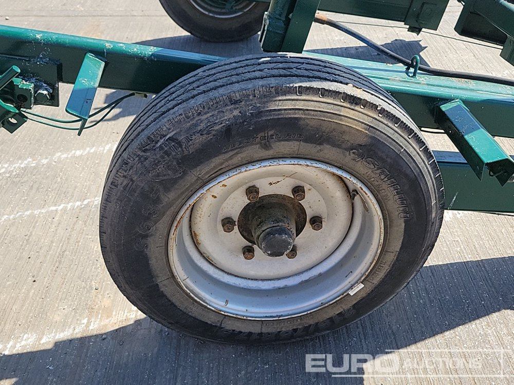 Remorque porte engin Single Axle Cable Drum Trailer: photos 10