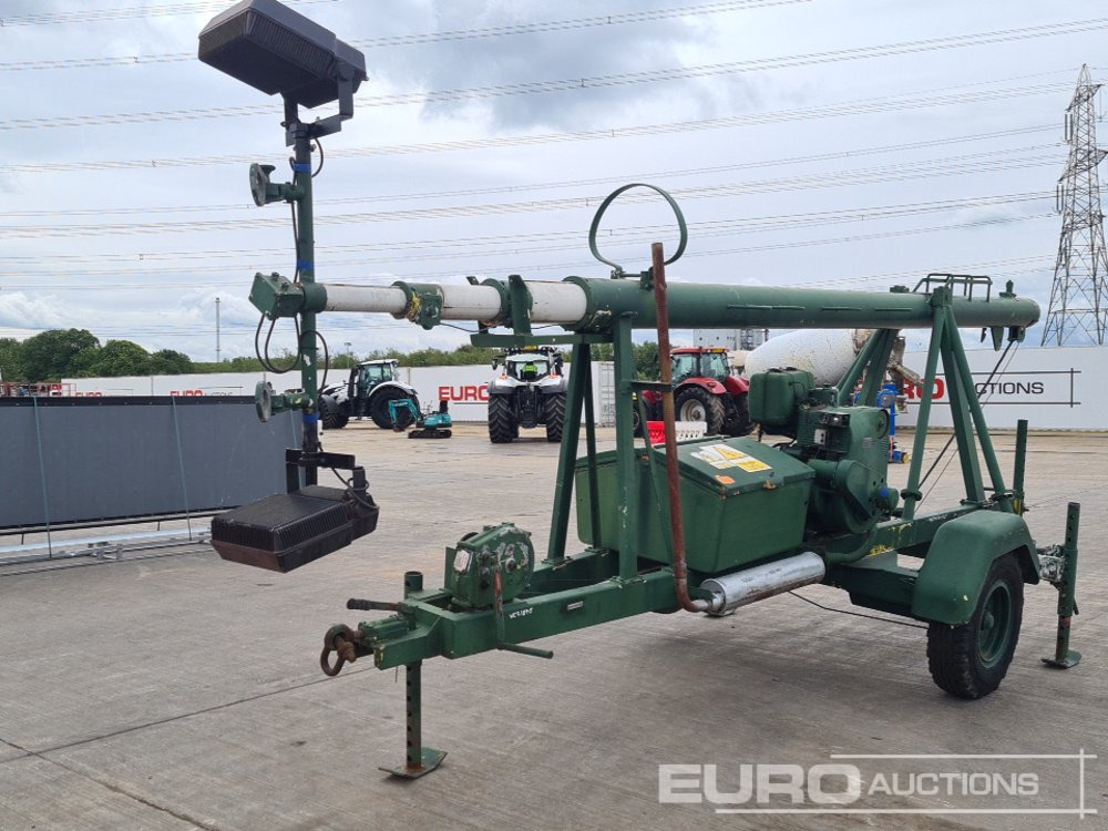 Single Axle Lighting Tower, 1 Cylinder Engine - Mat d'éclairage: photos 1 Single Axle Lighting Tower, 1 Cylinder Engine - Mat d'éclairage: photos 1