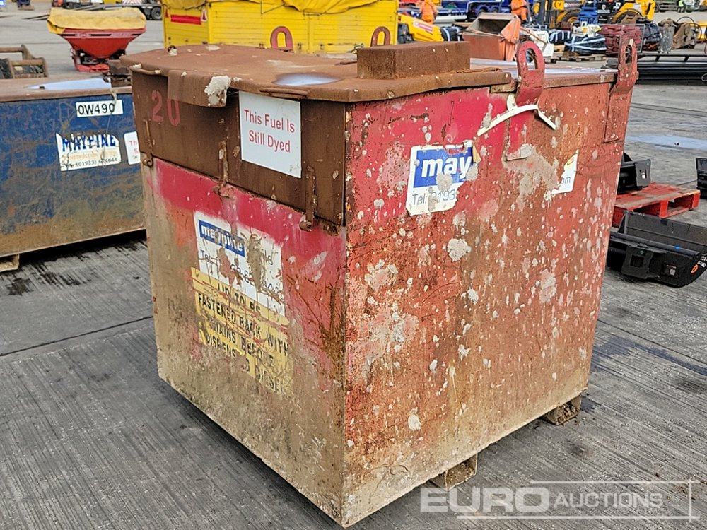Static Bunded Fuel Bowser, Manual Pump - Cuve de stockage: photos 1 Static Bunded Fuel Bowser, Manual Pump - Cuve de stockage: photos 1